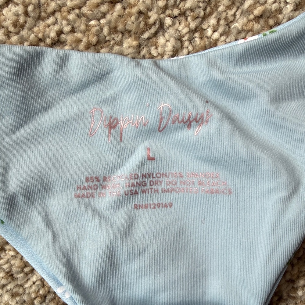 Dippin' Daisy's Light Blue Bikini Bottom - Picture 2 of 3